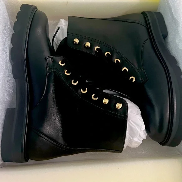 MILA LIFT BOOTIEBLKCHI-CHIFFON CALF - NEW - Picture 1 of 4